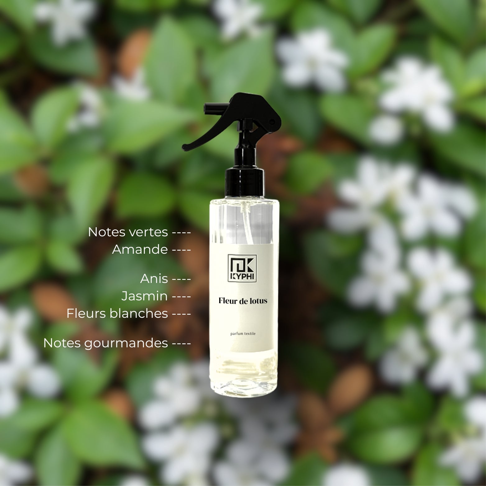 Parfum Textile Fleur de Lotus – KYPHI