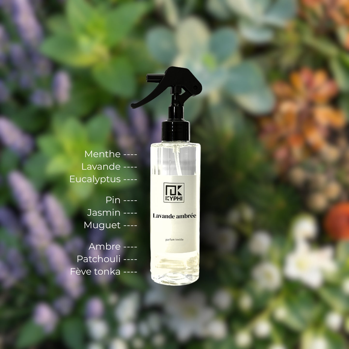 Parfum Textile Lavande Ambrée